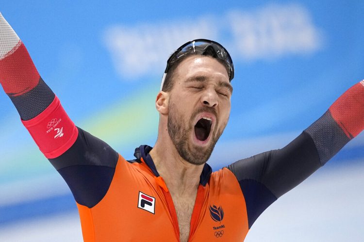 Nuis, Krol give Dutch 1-2 finish in men's 1,500 speedskating